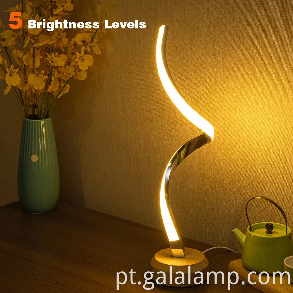 RGB colorido led de cabeceira de cabeceira da noite LED